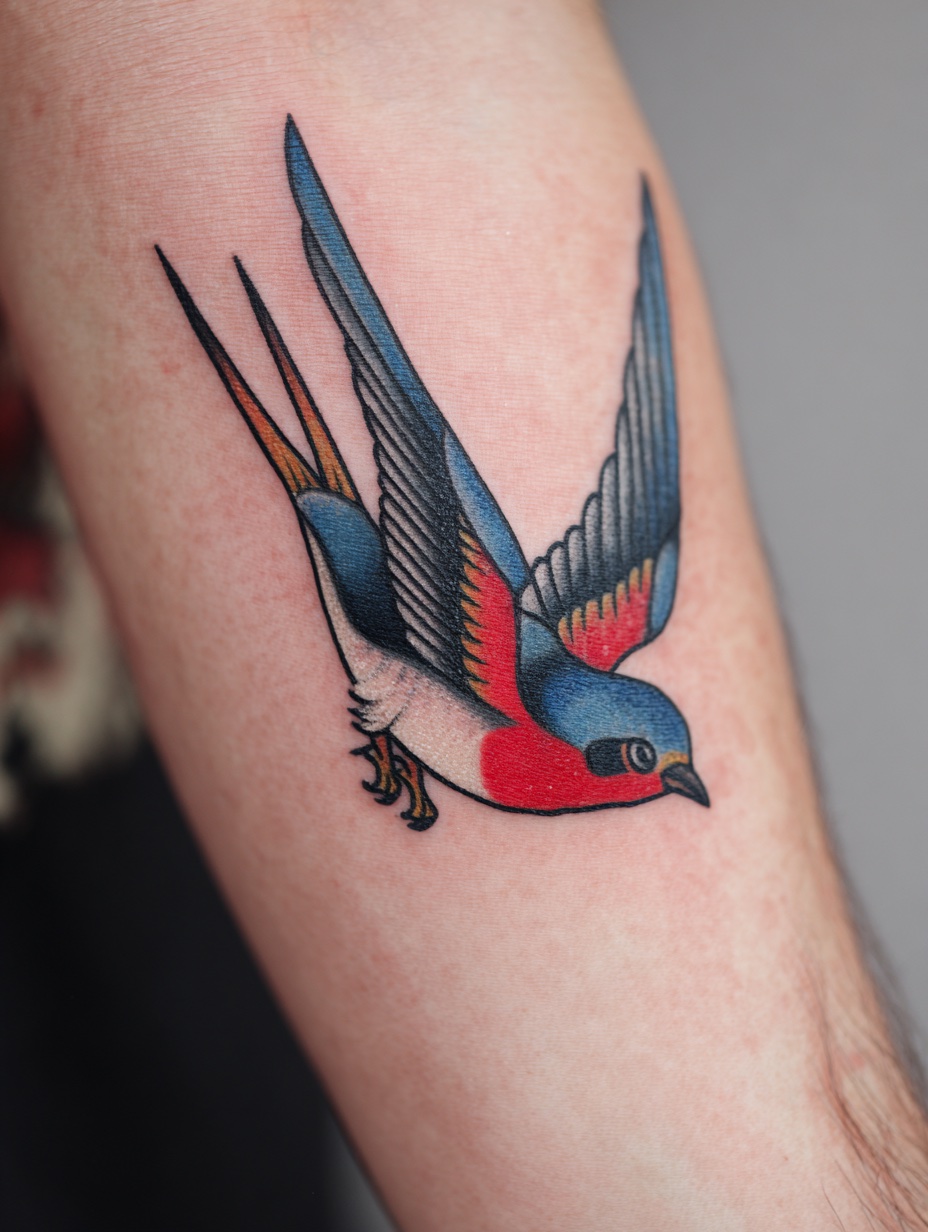 Traditional Swallow Forearm